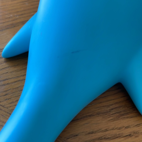 iscream Turquoise Silver Horn Narwhal 10.25" Muli-Colored LED Night Light - Picture 5 of 7